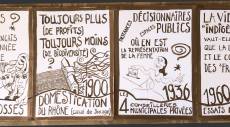 « Le jardin qui raconte des histoires » vous invite à venir découvrir la vie du quartier de 1850 à 2050.